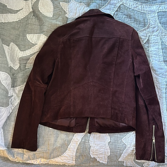 Aqua suede jacket - Picture 4 of 4